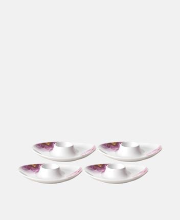 Eggcups, set of 4 ROSE GARDEN