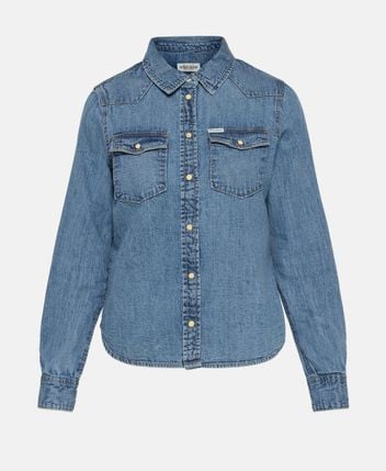 Denim blouse