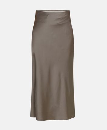 Satin skirt