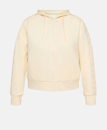 Hooded sweat jacket