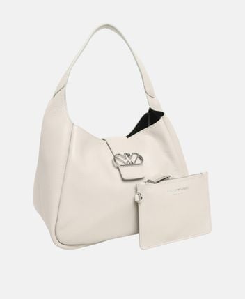 Leather shoulder bag