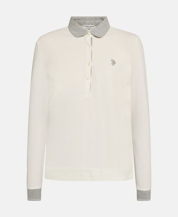 Long-sleeved polo shirt