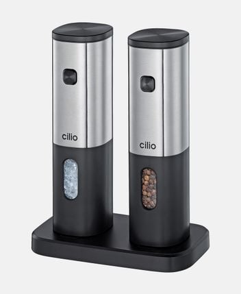 Salt and pepper mill set