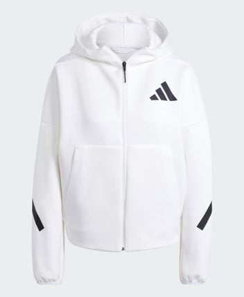 Hooded sweat jacket