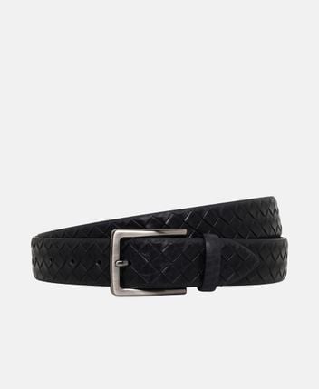 Leather belt