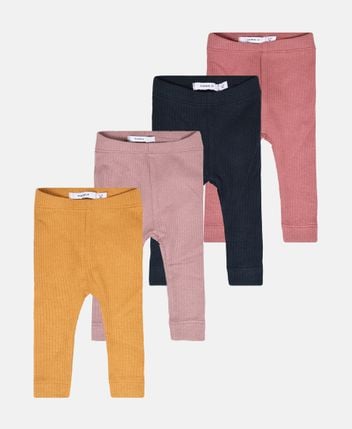 Leggings, pack of 4 NBFKABEX