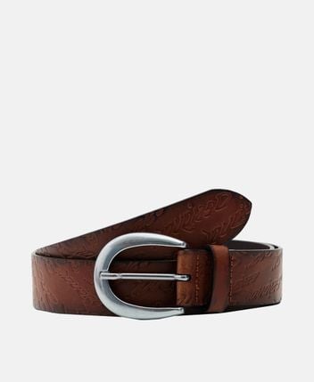 Leather belt ONDAS