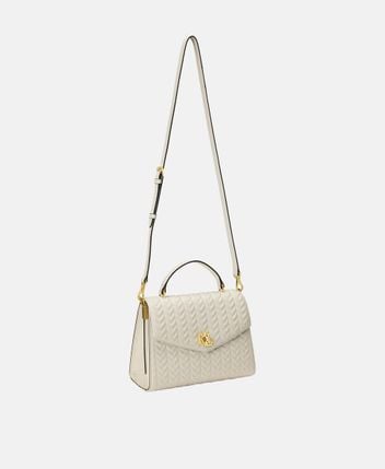 Leather handbag FARRAH