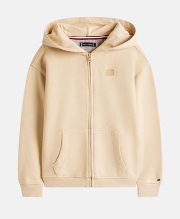 Hooded sweat jacket