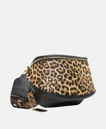 Leather cross body bag Gabriella