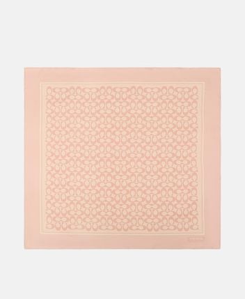 Silk square scarf