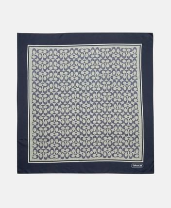 Silk square scarf