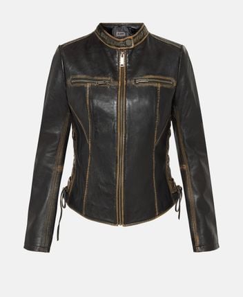 Leather jacket