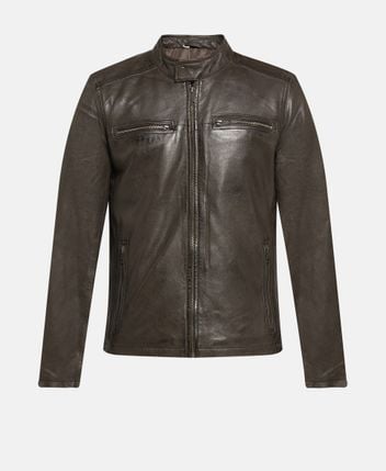 Leather jacket