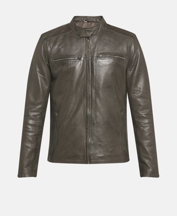 Leather jacket