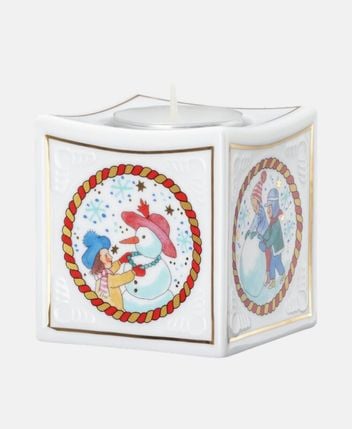 Porcelain tea light holder