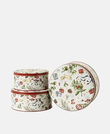 Biscuit tins, set of 3
