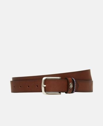 Leather belt