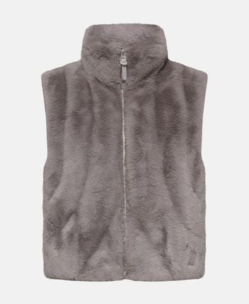 Faux fur gilet Ginny