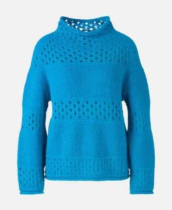 Wool-blend pullover