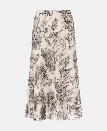 Pleated skirt