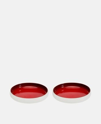 Plates, set of 2 colorino
