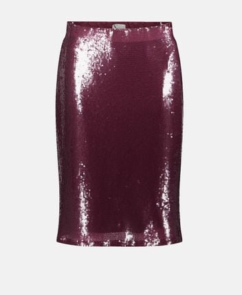 Sequinned skirt