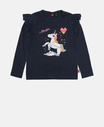 Long-sleeved top