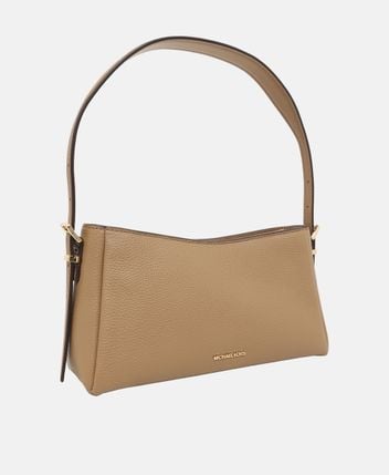 Leather shoulder bag