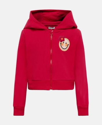 Hooded sweat jacket
