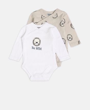 Long-sleeved body, pack of 2