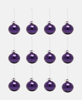 Christmas baubles, set of 12