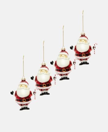 Christmas baubles, set of 4