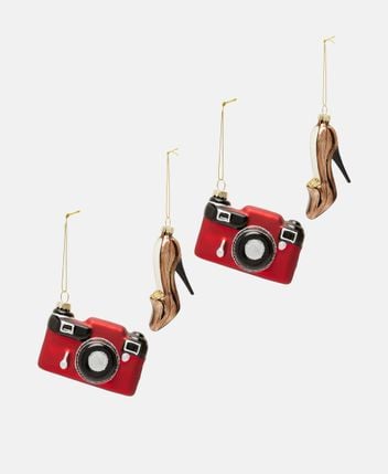 Christmas baubles, set of 4