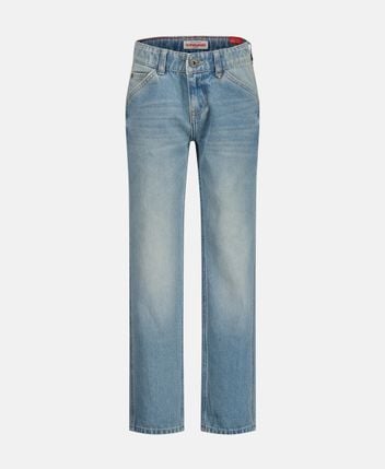 Straight-leg jeans