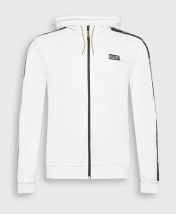Hooded sweat jacket