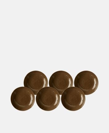 Pasta plates, set of 6