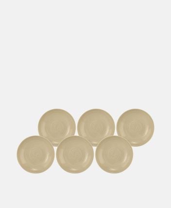 Pasta plates, set of 6