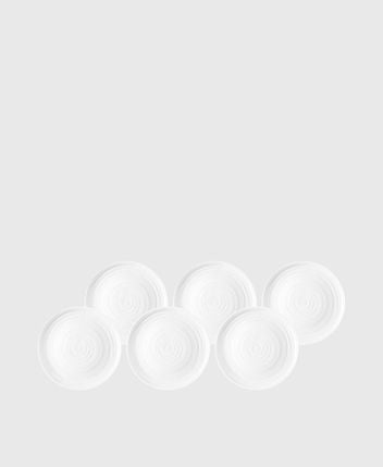 Breakfast plate set of 6