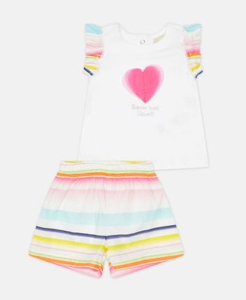 Top and shorts set