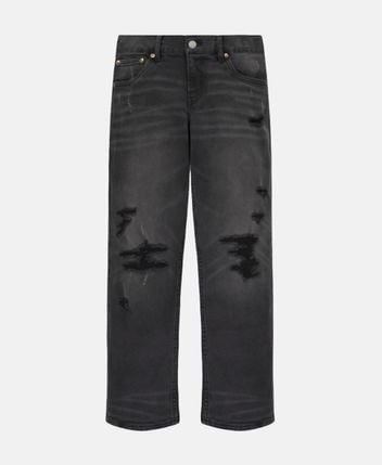 Straight-leg jeans