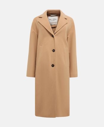 Wool-blend coat