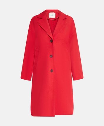 Wool-blend coat