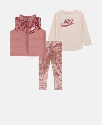 Jacket, long-sleeved top and trousers set
