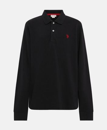Long-sleeved polo shirt