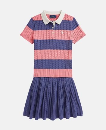 Pullover and skirt set