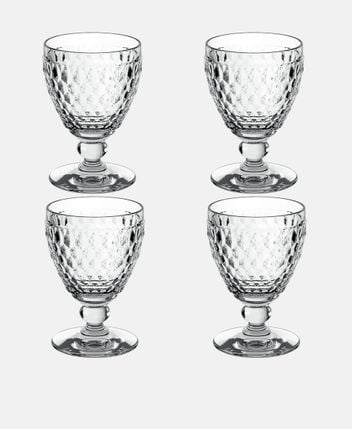 White wine glasses, set of 4