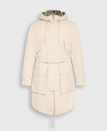 Double-layered down coat
