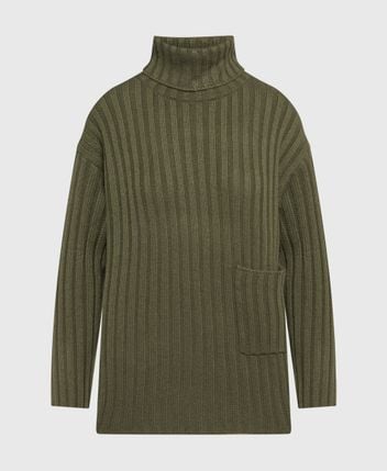 Wool-blend pullover