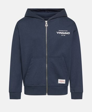 Hooded sweat jacket